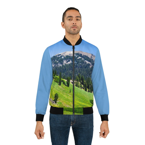 Mountain Ridge Bomber Jacket Printify All Over Prints - Tracy McCrackin Photography