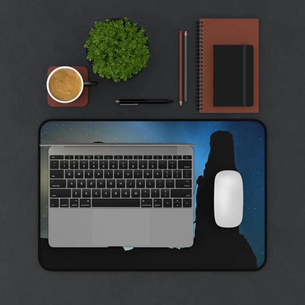 Rock Climbing Inspirational Desk Mat Printify Home Decor - Tracy McCrackin Photography