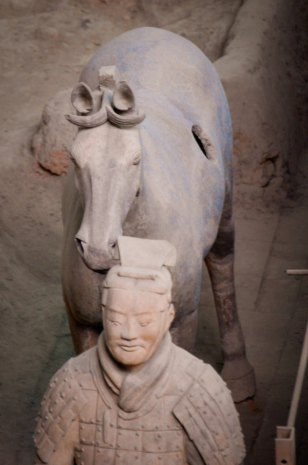 terra-cotta-soldiers-with-horse Giclee / Colored / 5 x 7 Tracy McCrackin Photography - Tracy McCrackin Photography