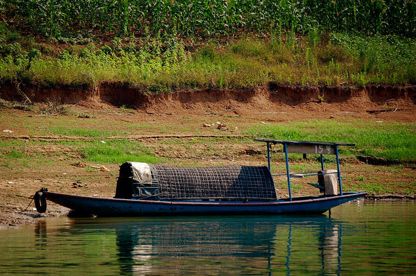 chinese-farmer-with-fishing-boat Giclee / Colored / 5 x 7 Tracy McCrackin Photography - Tracy McCrackin Photography