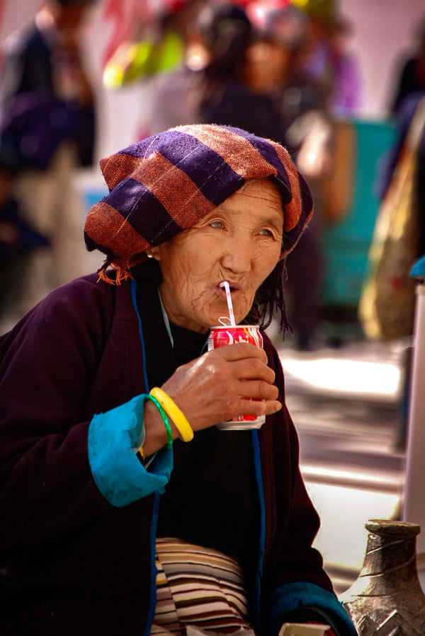 ཁྱབ་སྲོག་གསུངས་འཛོལ། (Chab Sok Sung Zhol): Harmony in Contrast Giclee / Colored / 5 x 7 Tracy McCrackin Photography Wall art - Tracy McCrackin Photography