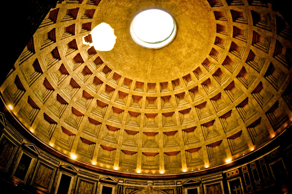 Pantheon's Magnificent Dome: A Testament to Ancient Rome Giclee / Colored / 8 x 10 Tracy McCrackin Photography Wall art - Tracy McCrackin Photography
