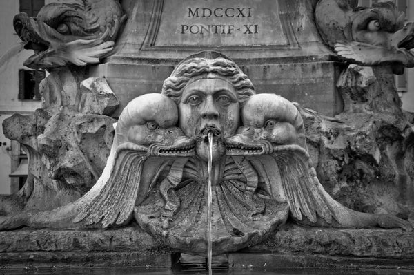 Whimsical Roman Fountains: Delightful Moments in Rome Giclee / Colored / 8 x 10 Tracy McCrackin Photography Wall art - Tracy McCrackin Photography