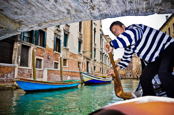 gondola-driver Giclee / Colored / 5 x 7 Tracy McCrackin Photography - Tracy McCrackin Photography