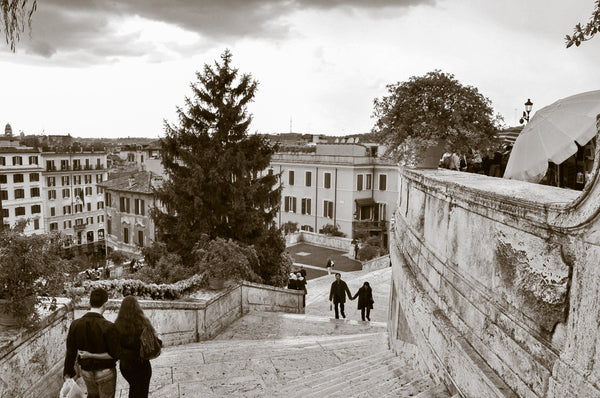 spanish-steps-3 Giclee / B&W / 5 x 7 Tracy McCrackin Photography - Tracy McCrackin Photography