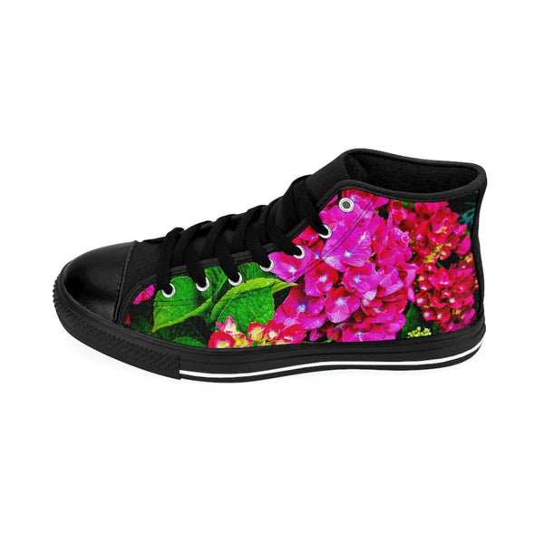 Walking Through the Garden Women's High-top Sneakers Printify Shoes - Tracy McCrackin Photography