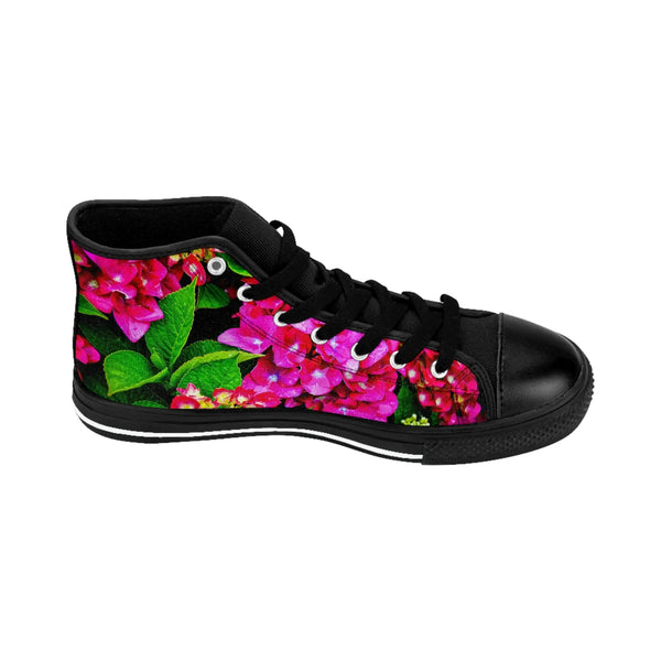 Walking Through the Garden Women's High-top Sneakers Printify Shoes - Tracy McCrackin Photography