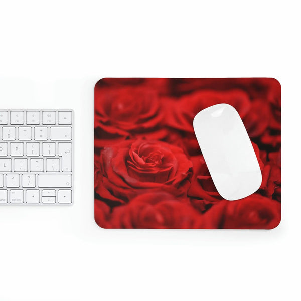 Red Roses Mousepad Printify Home Decor - Tracy McCrackin Photography