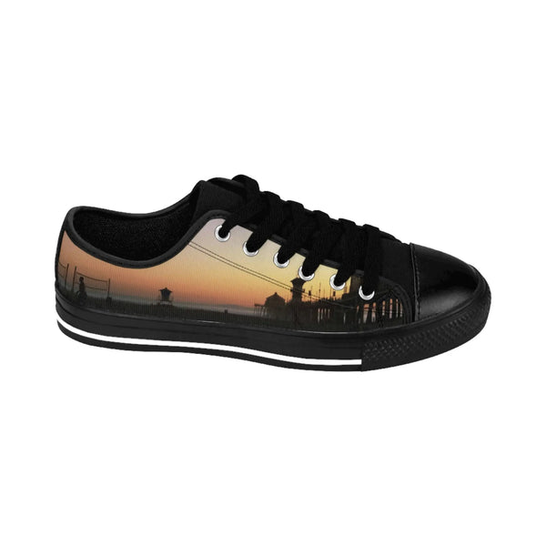 Huntington Beach Surfsider Men's Sneakers Printify Shoes - Tracy McCrackin Photography