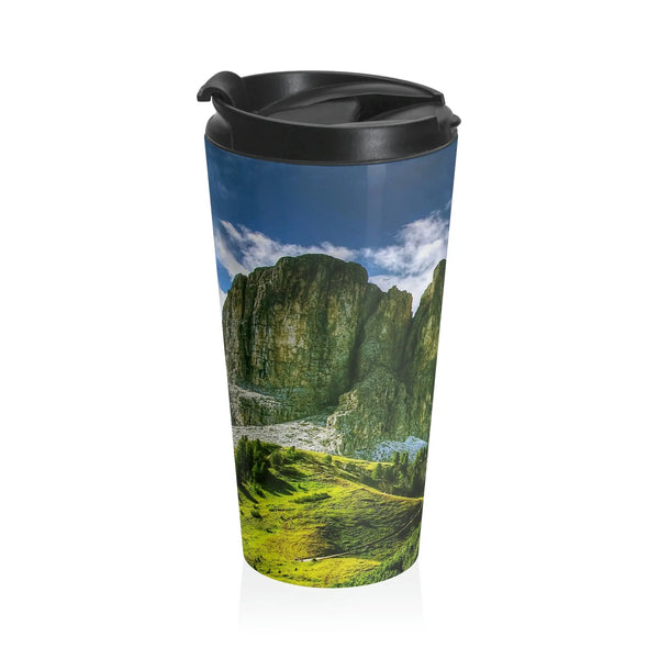 Beautiful Mountains Stainless Steel Travel Mug Printify Mug - Tracy McCrackin Photography