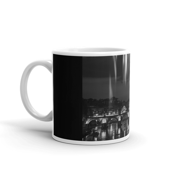 Rome Nightscape Mug Printful Home Decor - Tracy McCrackin Photography
