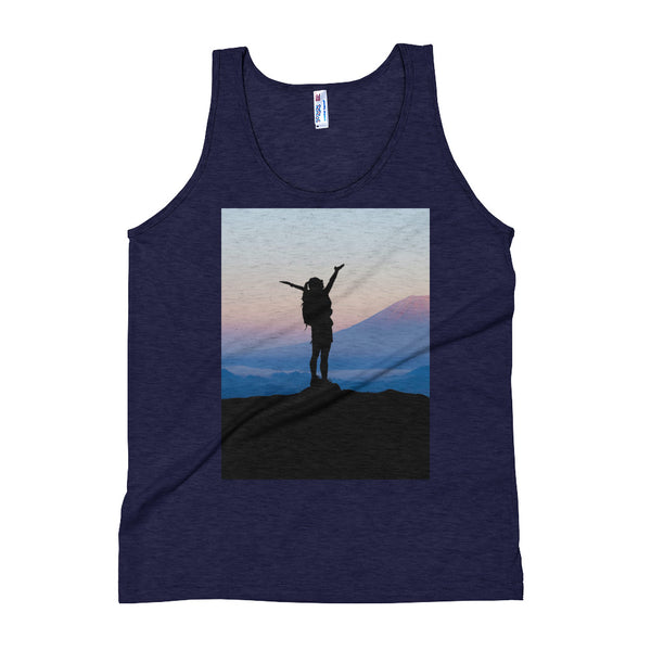 Quality Time Unisex Tank Top Giclee / Tri-Indigo / XS Tracy McCrackin Photography - Tracy McCrackin Photography