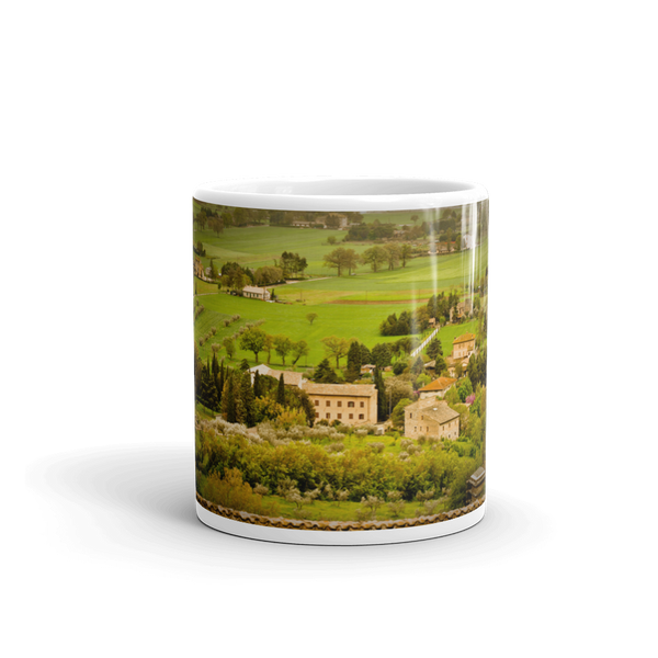 Italian Countryside Mug 11oz Printful Home Decor - Tracy McCrackin Photography