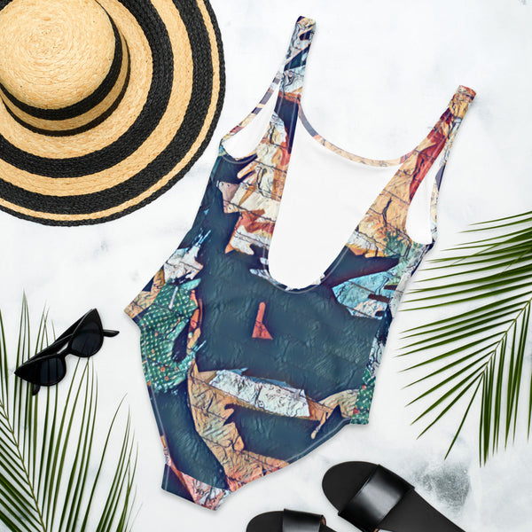 Tiger One-Piece Swimsuit Tracy McCrackin Photography - Tracy McCrackin Photography