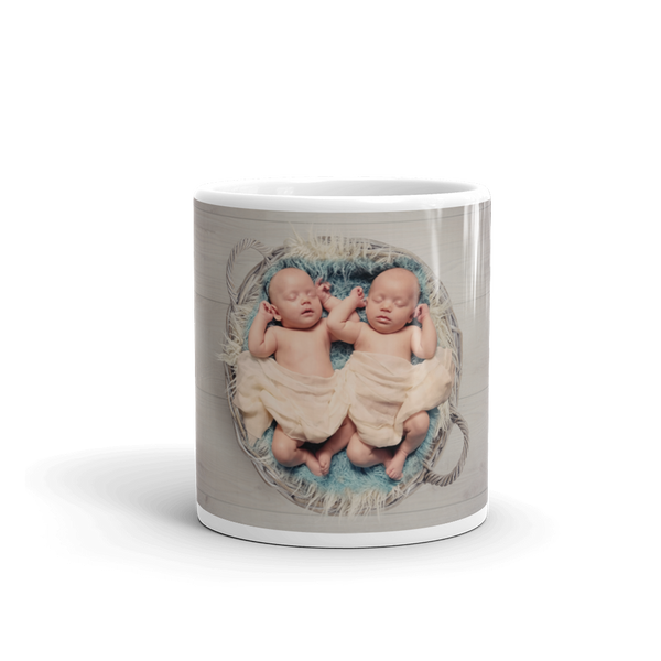 Double the Love Twin Mug Giclee / 11oz Printful Home Decor - Tracy McCrackin Photography