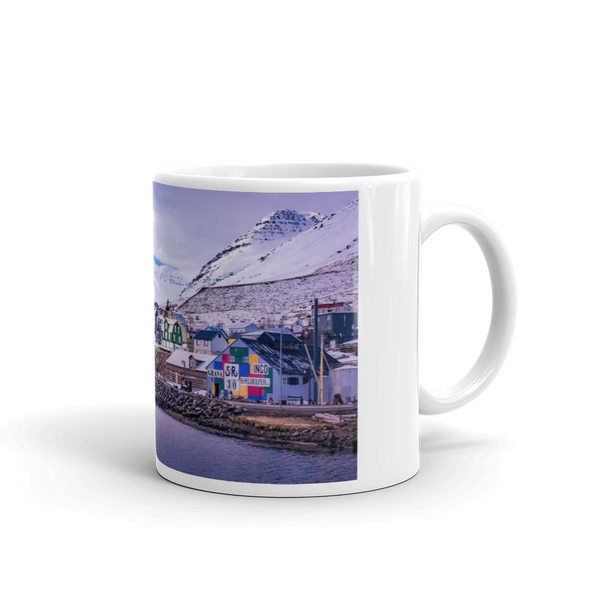 Icelandic Village by the Bay Mug Printful Home Decor - Tracy McCrackin Photography