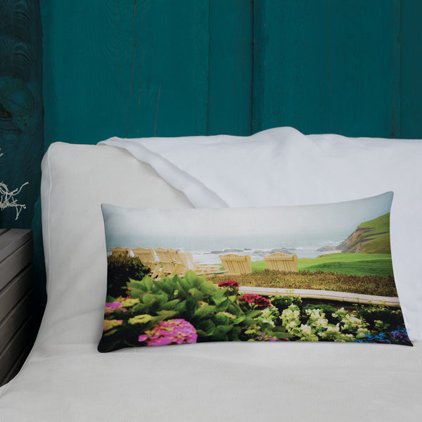 Seaside Escape Pillows - Camel, California Printful Home Decor - Tracy McCrackin Photography