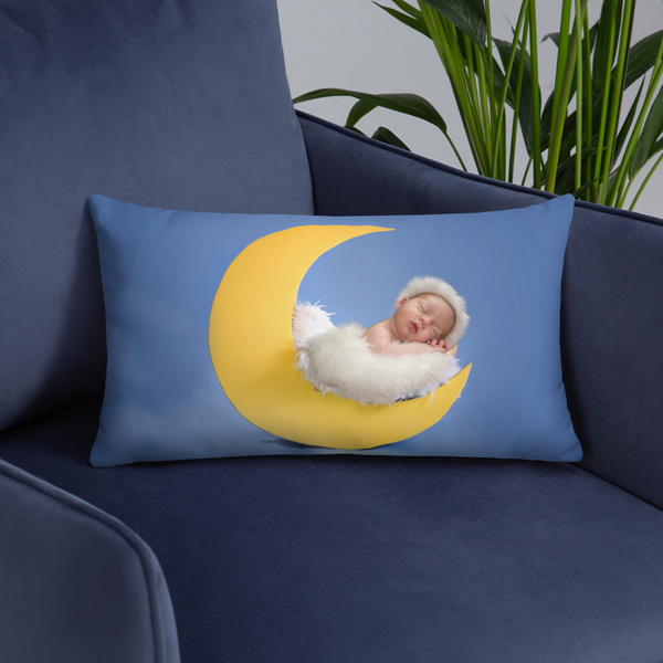 Love You to the Moon and Back Baby Pillows Printful Home Decor - Tracy McCrackin Photography