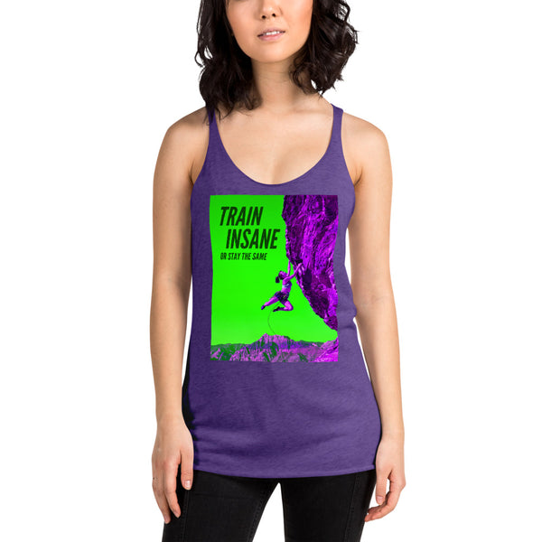 Train Insane Women's Racerback Tank Giclee / Purple Rush / XS Tracy McCrackin Photography - Tracy McCrackin Photography