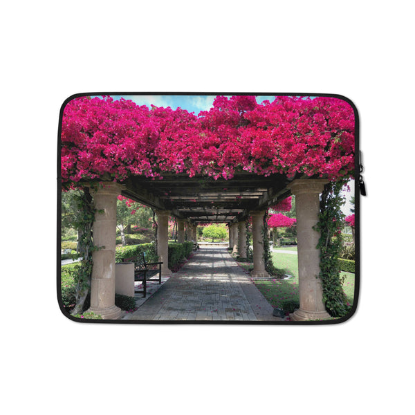 Garden Entrance Laptop Sleeve Tracy McCrackin Photography - Tracy McCrackin Photography