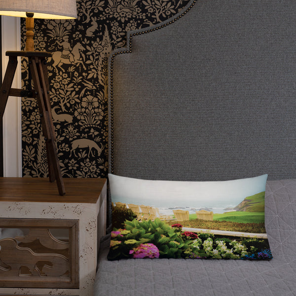 Seaside Escape Pillows - Camel, California Printful Home Decor - Tracy McCrackin Photography