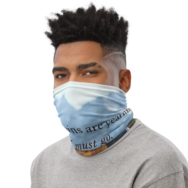 Inspirational - Mountains are Yearning Face Mask/Neck Gaiter Tracy McCrackin Photography Clothing - Tracy McCrackin Photography