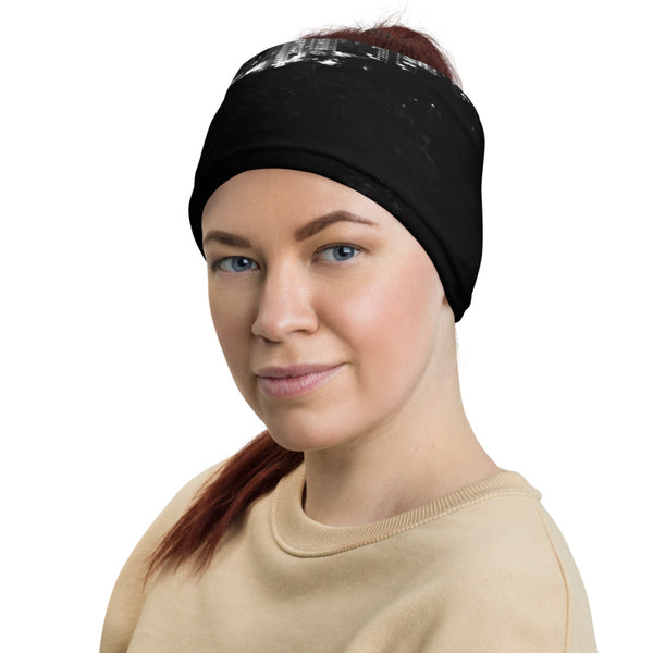 Hong Kong Nightscape Face/Mask Neck Gaiter Tracy McCrackin Photography Clothing - Tracy McCrackin Photography