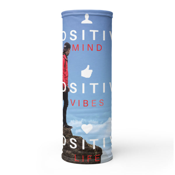 Positive Vibes Face Mask/Neck Gaiter - Yosemite, California Tracy McCrackin Photography Clothing - Tracy McCrackin Photography