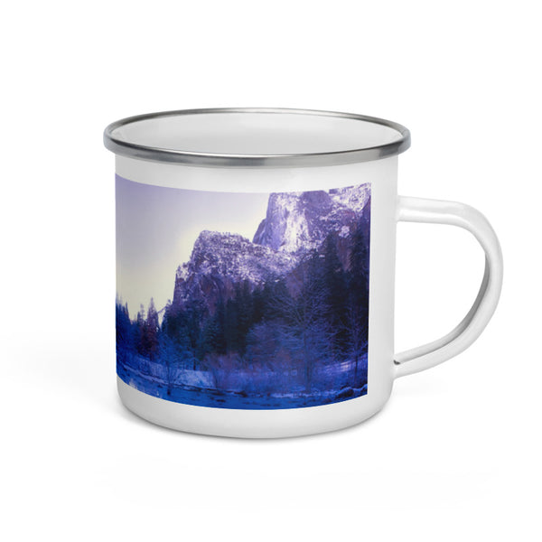 Yosemite Valley Enamel Mug Tracy McCrackin Photography Home Decor - Tracy McCrackin Photography