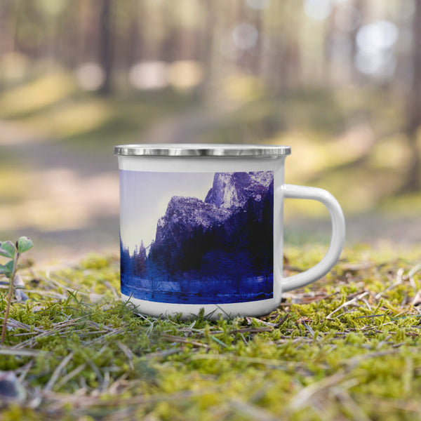 Yosemite Valley Enamel Mug Tracy McCrackin Photography Home Decor - Tracy McCrackin Photography