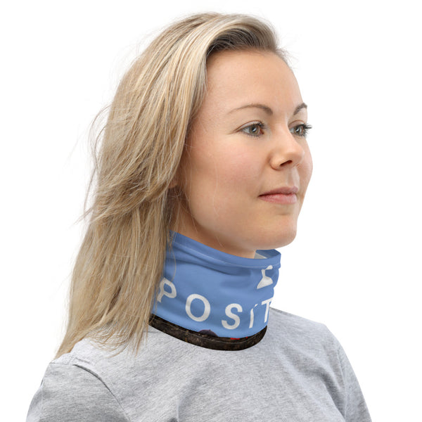 Positive Vibes Face Mask/Neck Gaiter - Yosemite, California Tracy McCrackin Photography Clothing - Tracy McCrackin Photography
