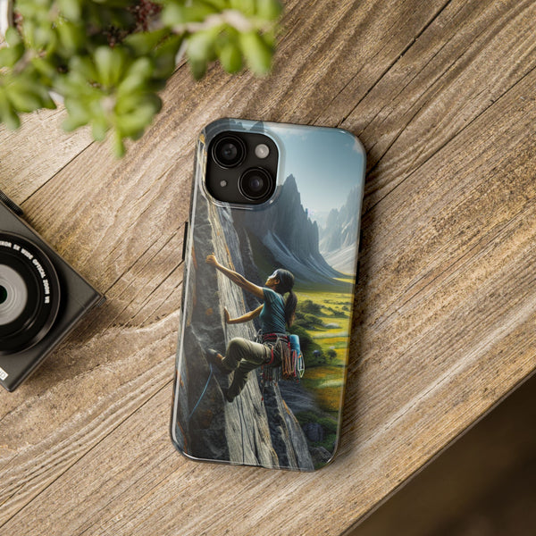 Rock Climbing Elation! Tough Phone Cases Printify Phone Case - Tracy McCrackin Photography