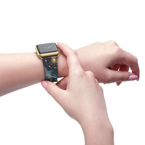 Space Watch Band 38 - 41 mm / Black Matte Printify Accessories - Tracy McCrackin Photography