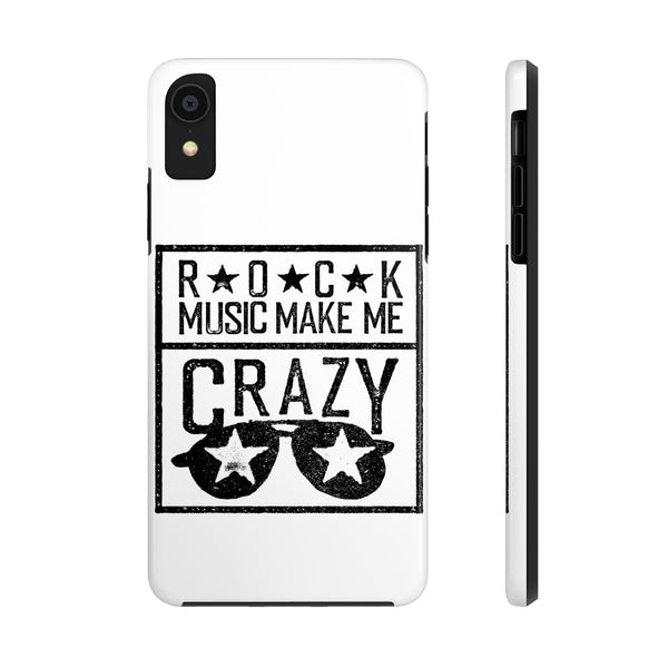 Rock Music Made Me Crazy - Tough Phone Cases iPhone XR Printify Phone Case - Tracy McCrackin Photography