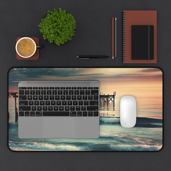 Mesmerizing Ocean Waves Desk Mat 12" × 18" Printify Home Decor - Tracy McCrackin Photography