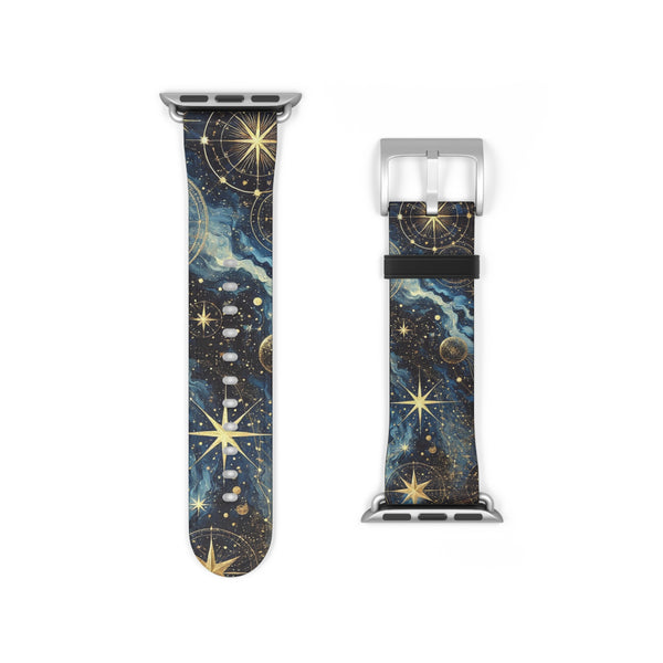 Space Watch Band 38 - 41 mm / Black Matte Printify Accessories - Tracy McCrackin Photography
