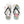 Elegant floral Flip Flops S / Black sole Printify Shoes - Tracy McCrackin Photography