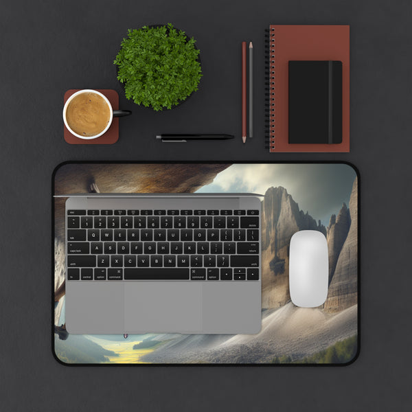 Epic Rock Climbing Adventure Computer Pad 12" × 18" Printify Home Decor - Tracy McCrackin Photography