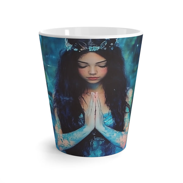 Yoga Fairy Princess Latte Mug 12oz Printify Mug - Tracy McCrackin Photography