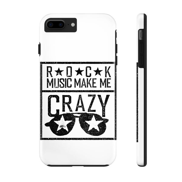 Rock Music Made Me Crazy - Tough Phone Cases iPhone 7 Plus, iPhone 8 Plus Printify Phone Case - Tracy McCrackin Photography