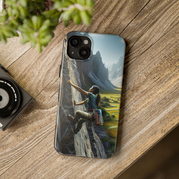 Rock Climbing Elation! Tough Phone Cases Printify Phone Case - Tracy McCrackin Photography