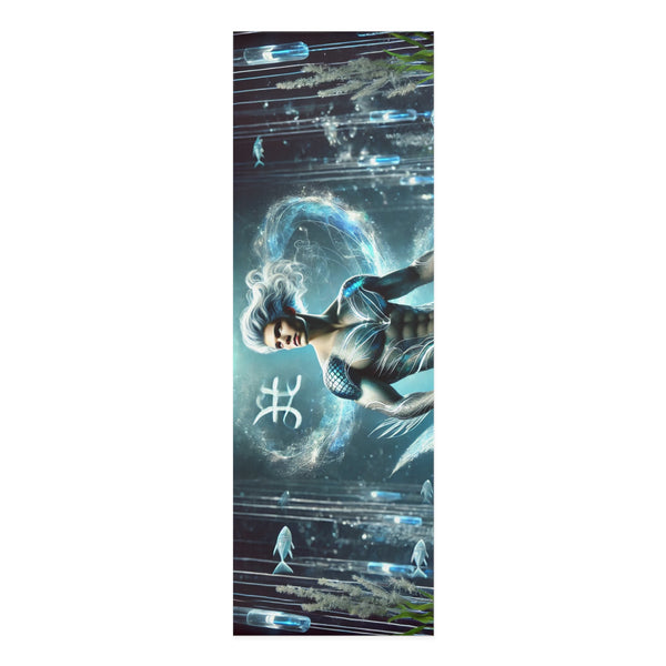 Aquarius: The Visionary of the Tides Foam Yoga Mat 24” x 72” Printify Home Decor - Tracy McCrackin Photography