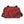 Vibrant Red Rose Fitness Handbag 12.4