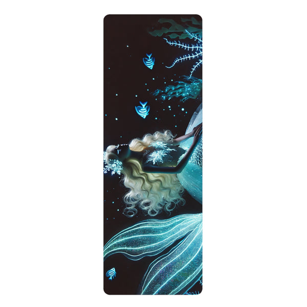 Futuristic Cyber Rubber Yoga Mat 24” x 70” Printify Home Decor - Tracy McCrackin Photography