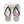 Elegant floral Flip Flops L / Black sole Printify Shoes - Tracy McCrackin Photography