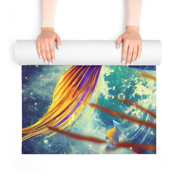 Adventurous Spirit: The Sagittarius Merman Yoga Mat 24” x 72” Printify Home Decor - Tracy McCrackin Photography