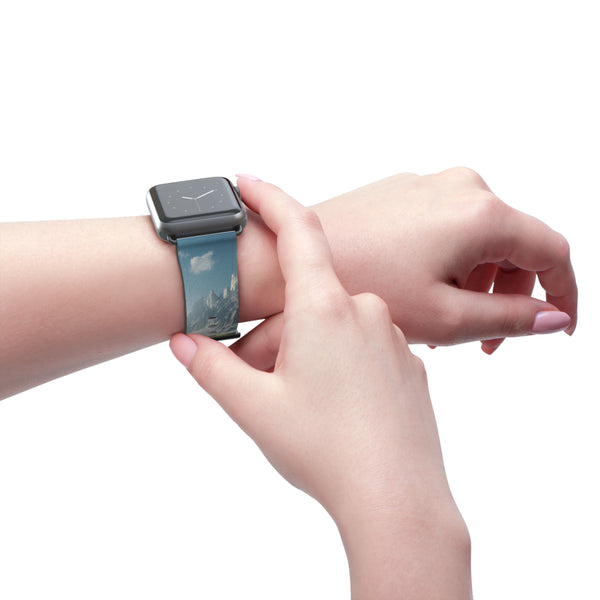 It's Time To Go ClimbnVibes Rock Climbing Watch Band 38 - 41 mm / Black Matte Printify Accessories - Tracy McCrackin Photography