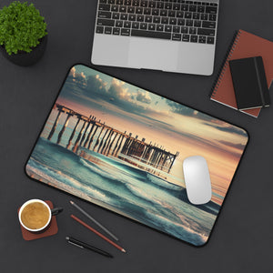 Mesmerizing Ocean Waves Desk Mat 12" × 18" Printify Home Decor - Tracy McCrackin Photography