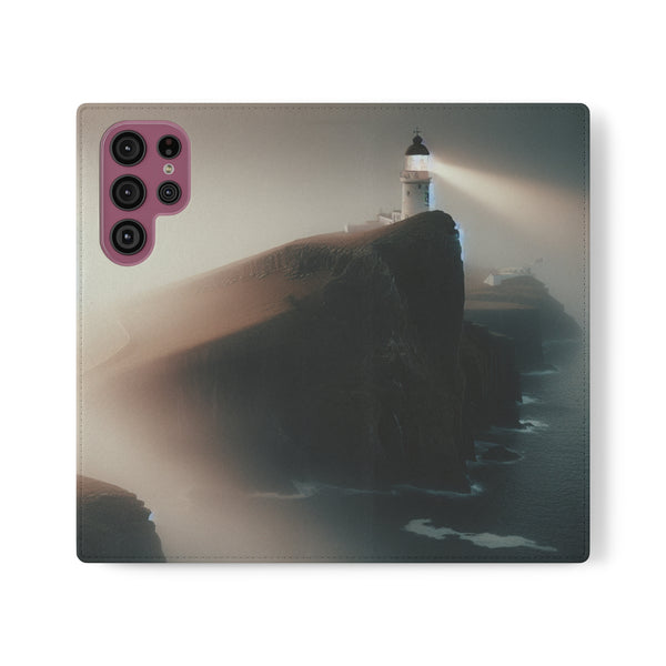 Beacon In The Mist - Flip Cases Samsung Galaxy S22 Ultra Printify Phone Case - Tracy McCrackin Photography