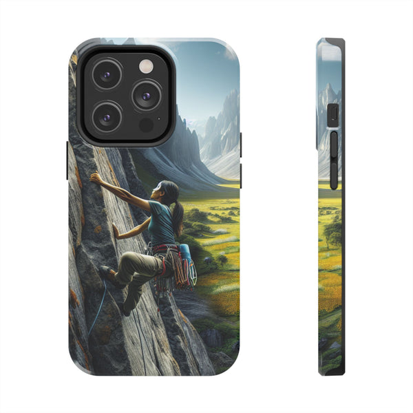Rock Climbing Elation! Tough Phone Cases Printify Phone Case - Tracy McCrackin Photography
